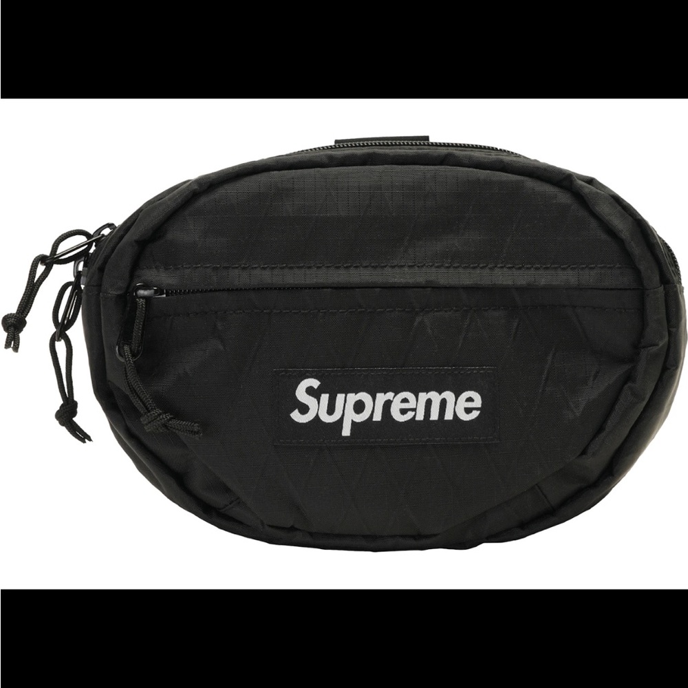 Supreme FW18 Waist Bag – Black – Authentic